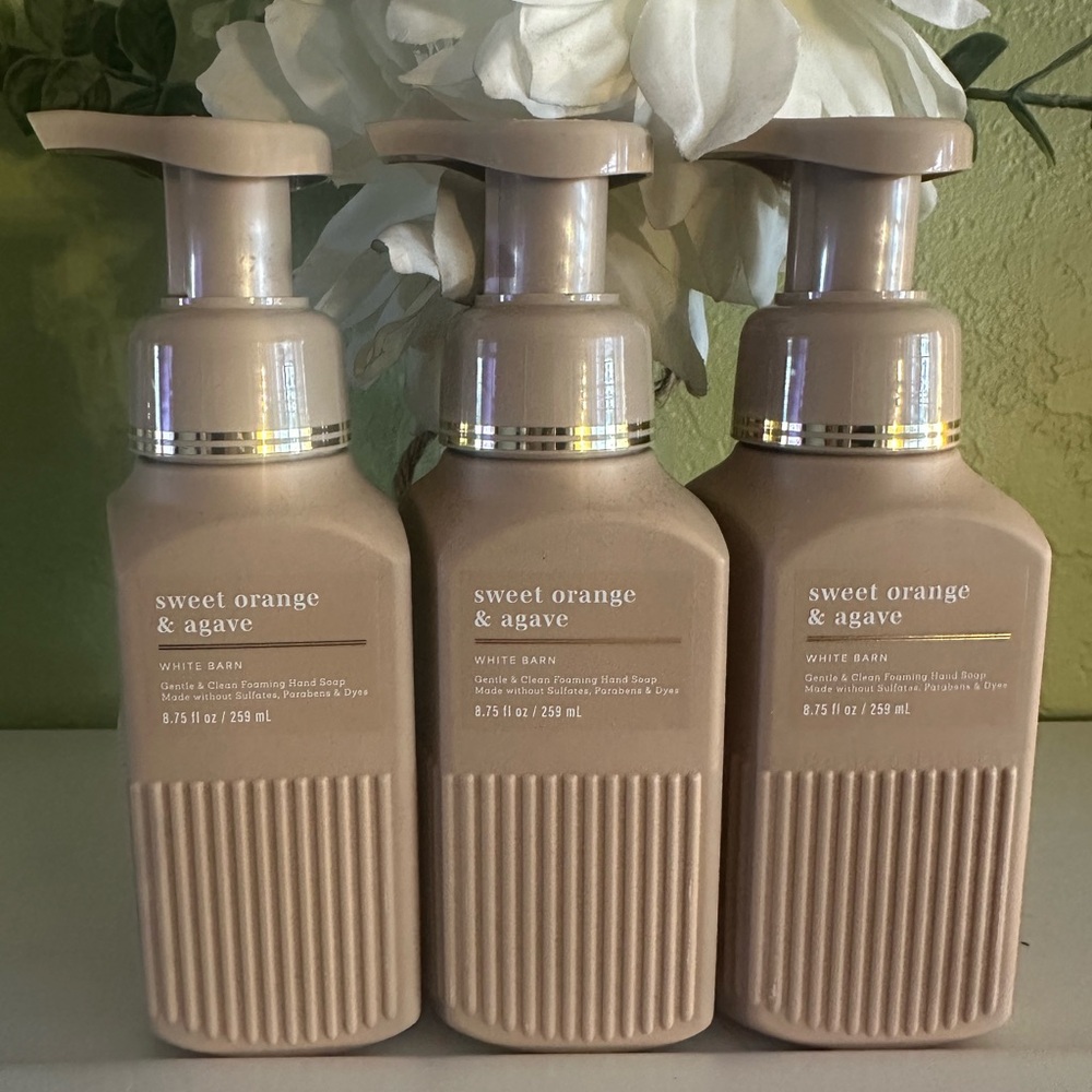 White Barn Sweet Orange & Agave Soap Set (3) P